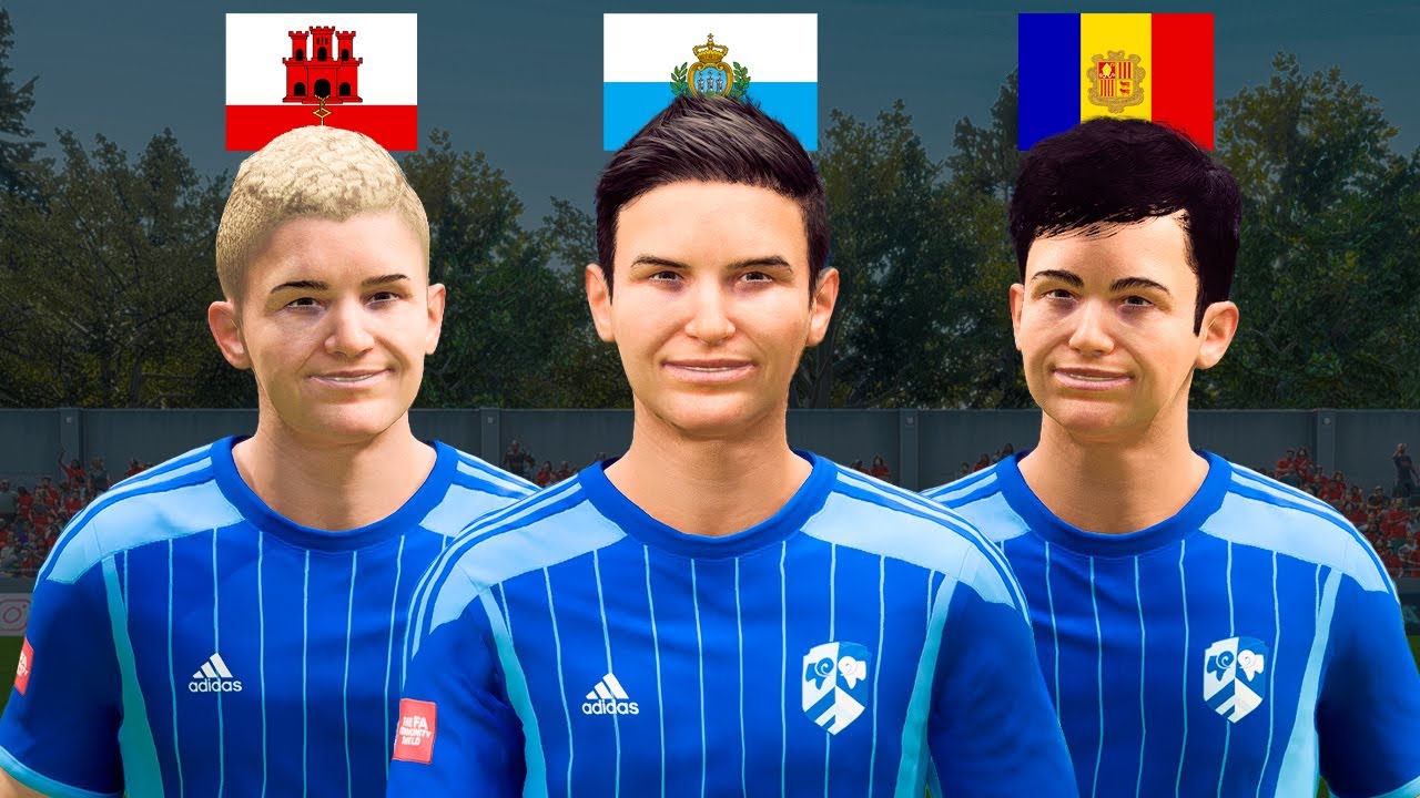 I Built A Team Of The World's Smallest Countries