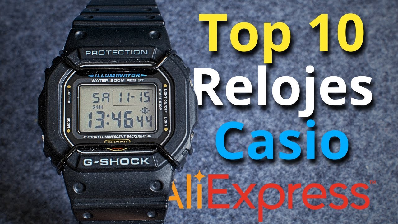 Los Mejores Relojes CASIO Para Comprar AHORA en Aliexpress