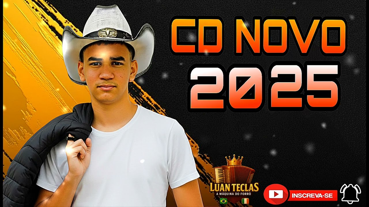  [ CD NOVO 2025 PARTE 1 ] Luan teclas a máquina do forró 