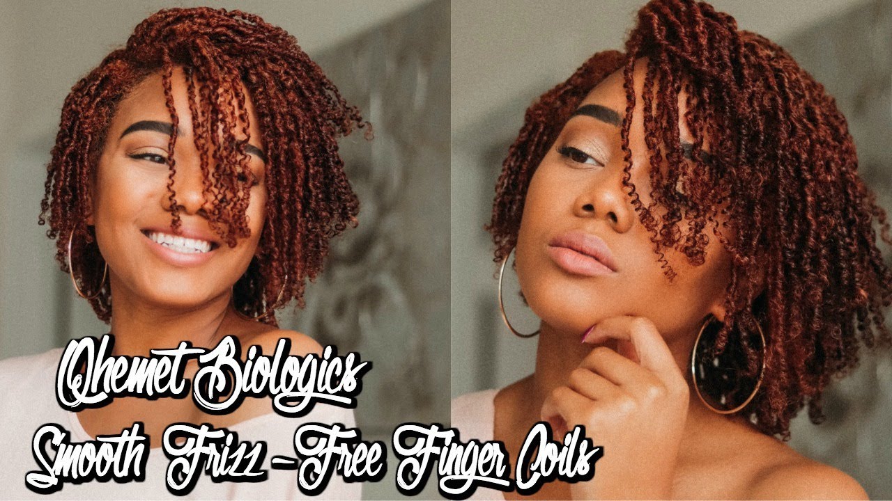 Smooth Frizz-Free Finger Coils! | Qhemet Biologics