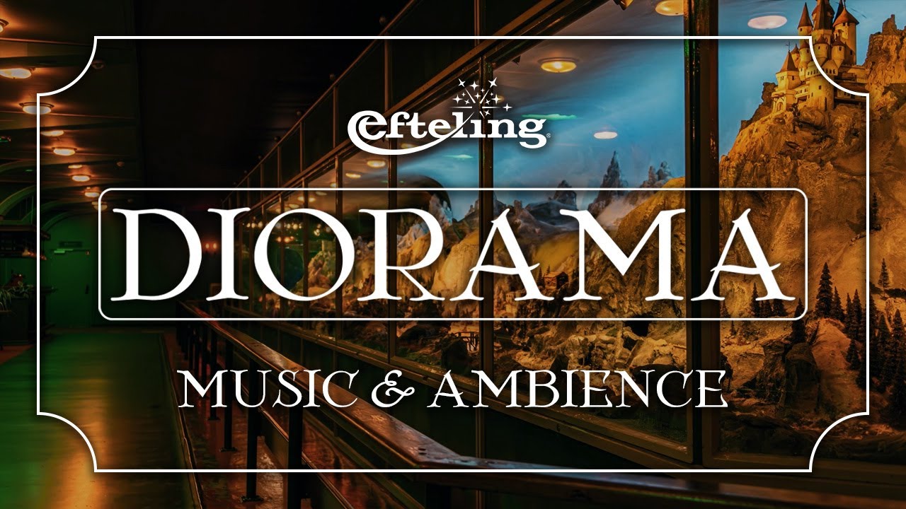 Diorama | Efteling Music & Ambience - Calming Rain Sounds for Studying, Focusing, & Sleep
