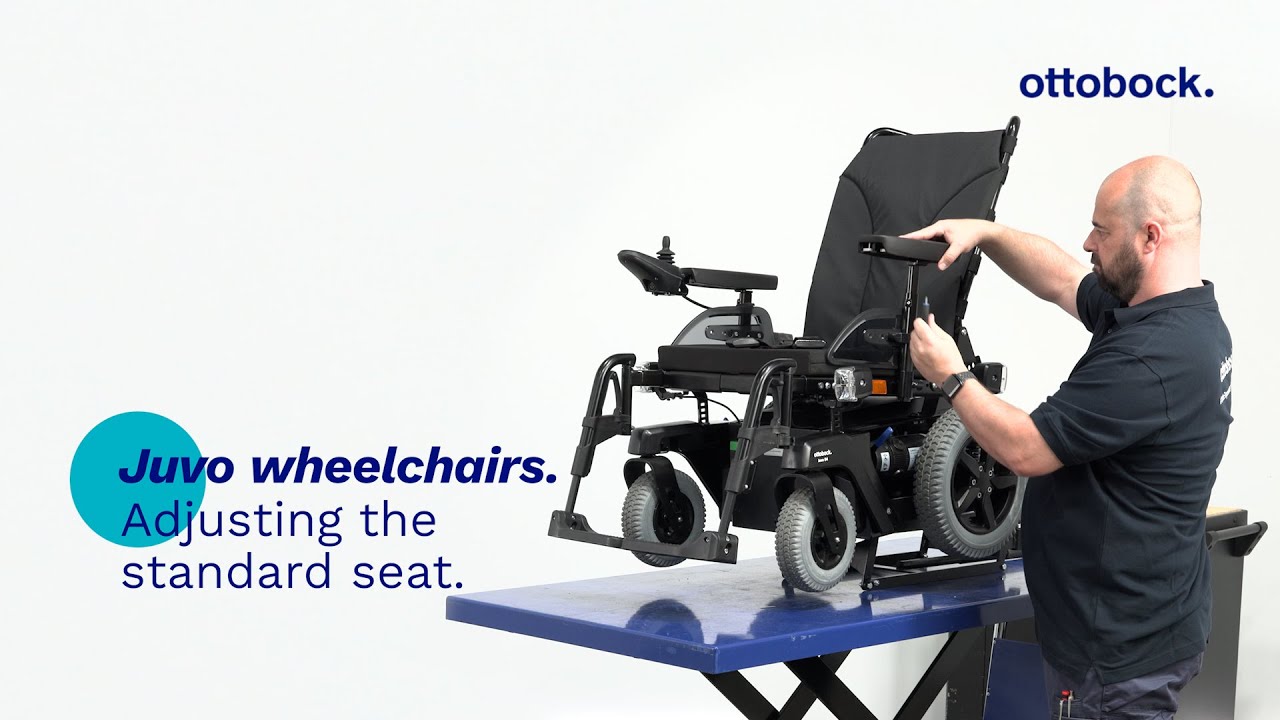 Juvo wheelchairs. Adjusting the standard seat. | Ottobock Professionals