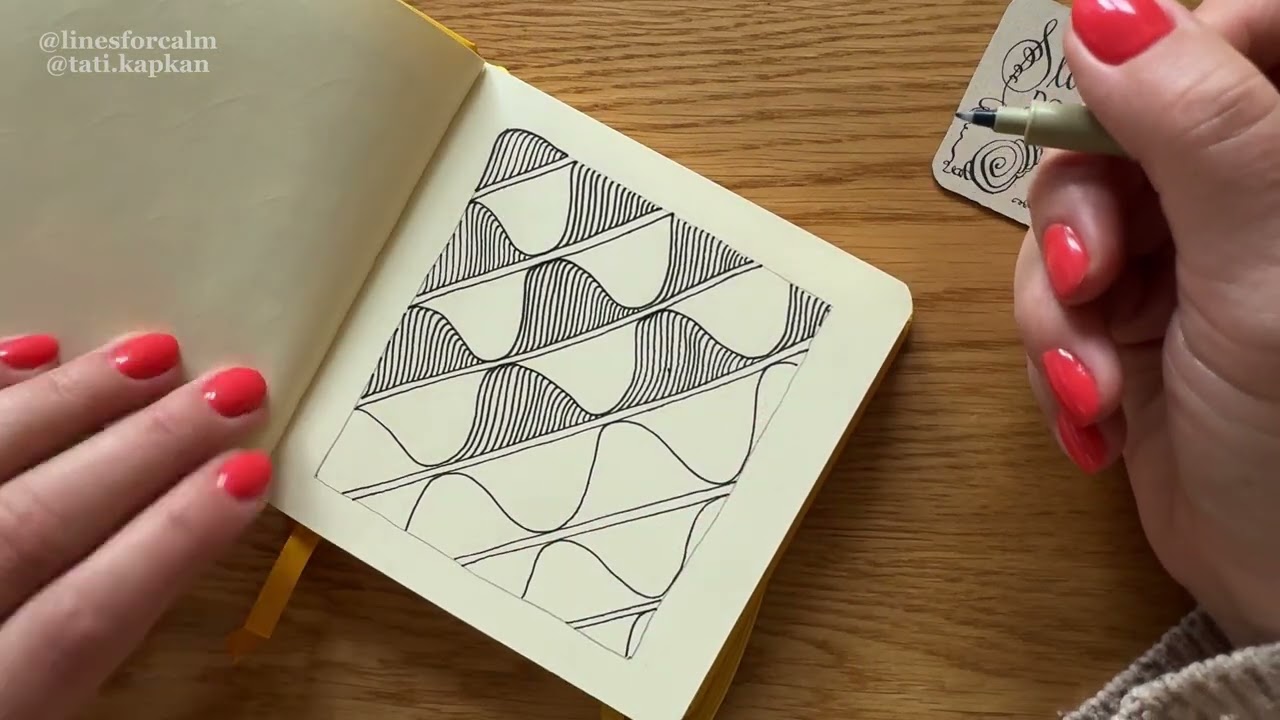 Calm Your Mind with Simple Lines - Art Meditation