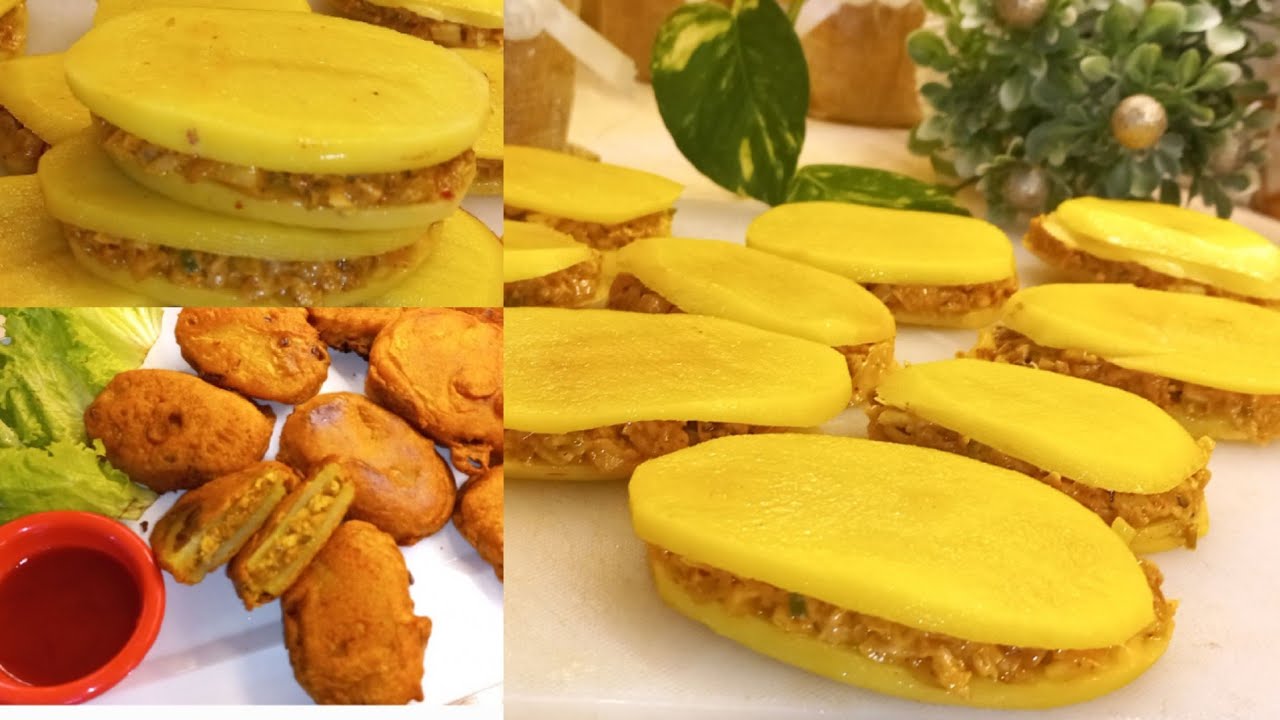 Potato Snacks with Chicken Filling||Iftar Special Recipe||Recipe By The Ruby Kitchen||