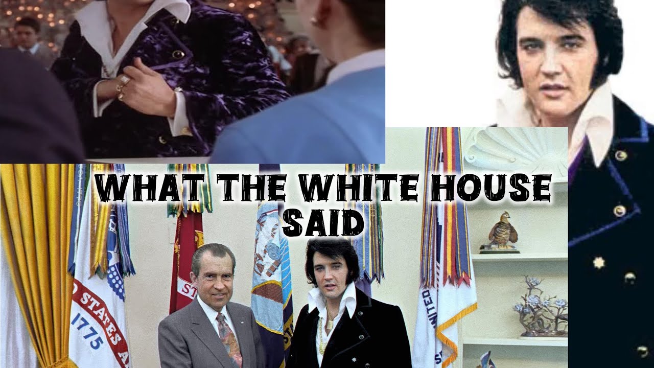 Elvis And Lucy- Was Elvis Suit Black Or Purple When He Met Nixon?! FINALLY AN ANSWER!!!!