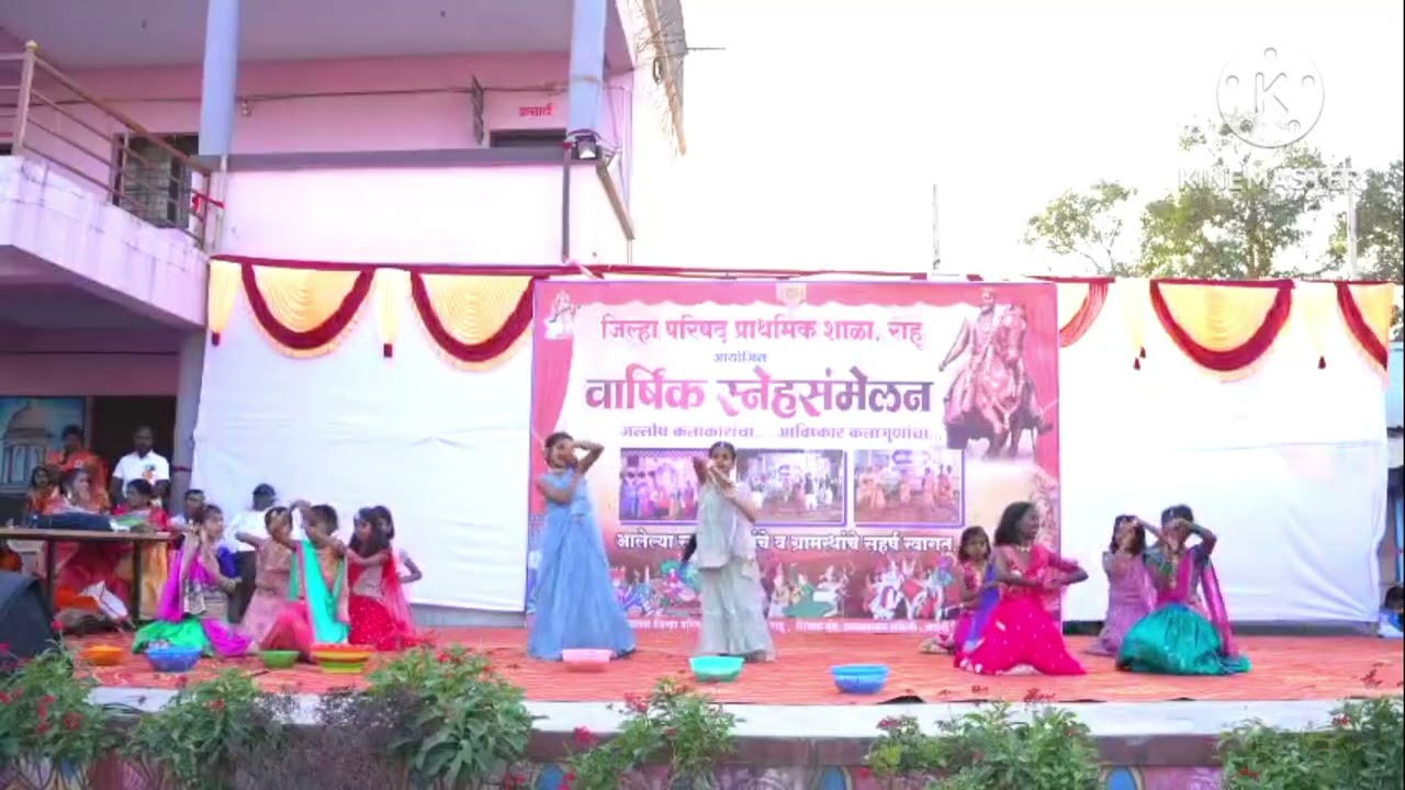 शुभ स्वागतम शुभ स्वागतम हिंदी स्वागत नृत्यगीत वर्ग 4 A राहू 28 फेब्रुवारी 26 भागवत नेहरकर 