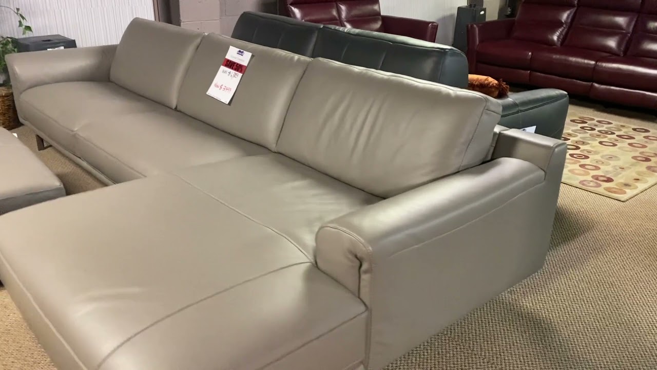 Natuzzi Editions C019 Leather Expressions Clearance Profile