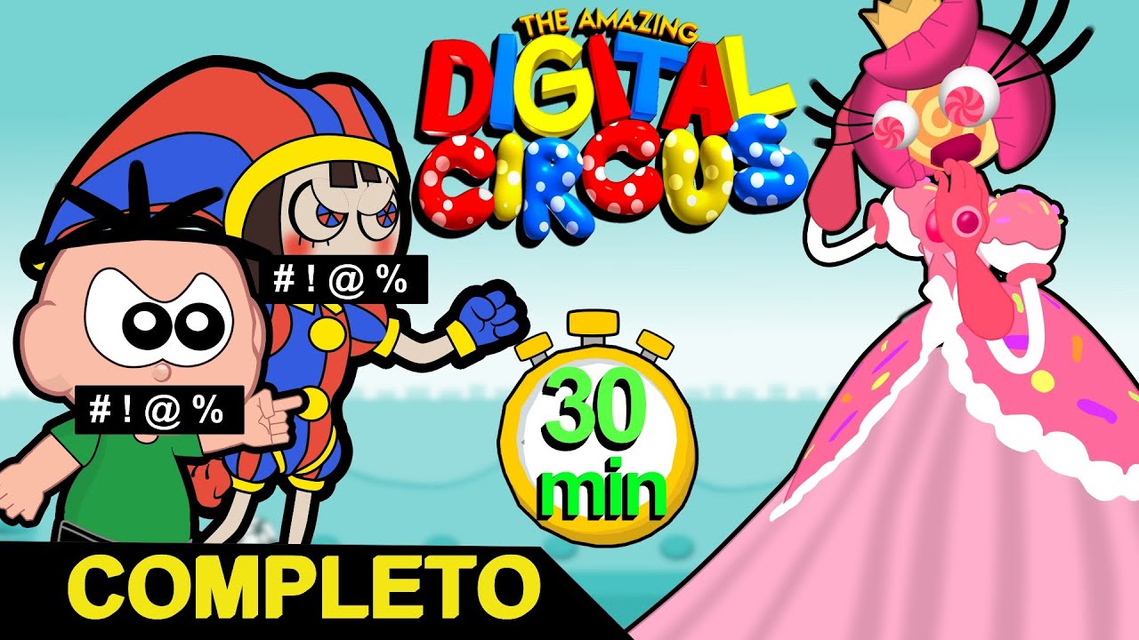 Cebolinha em O INCRÍVEL CIRCO DIGITAL EPISÓDIO 2 Completo