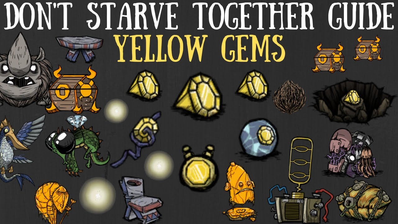 Don't Starve Together Guide: Yellow Gems