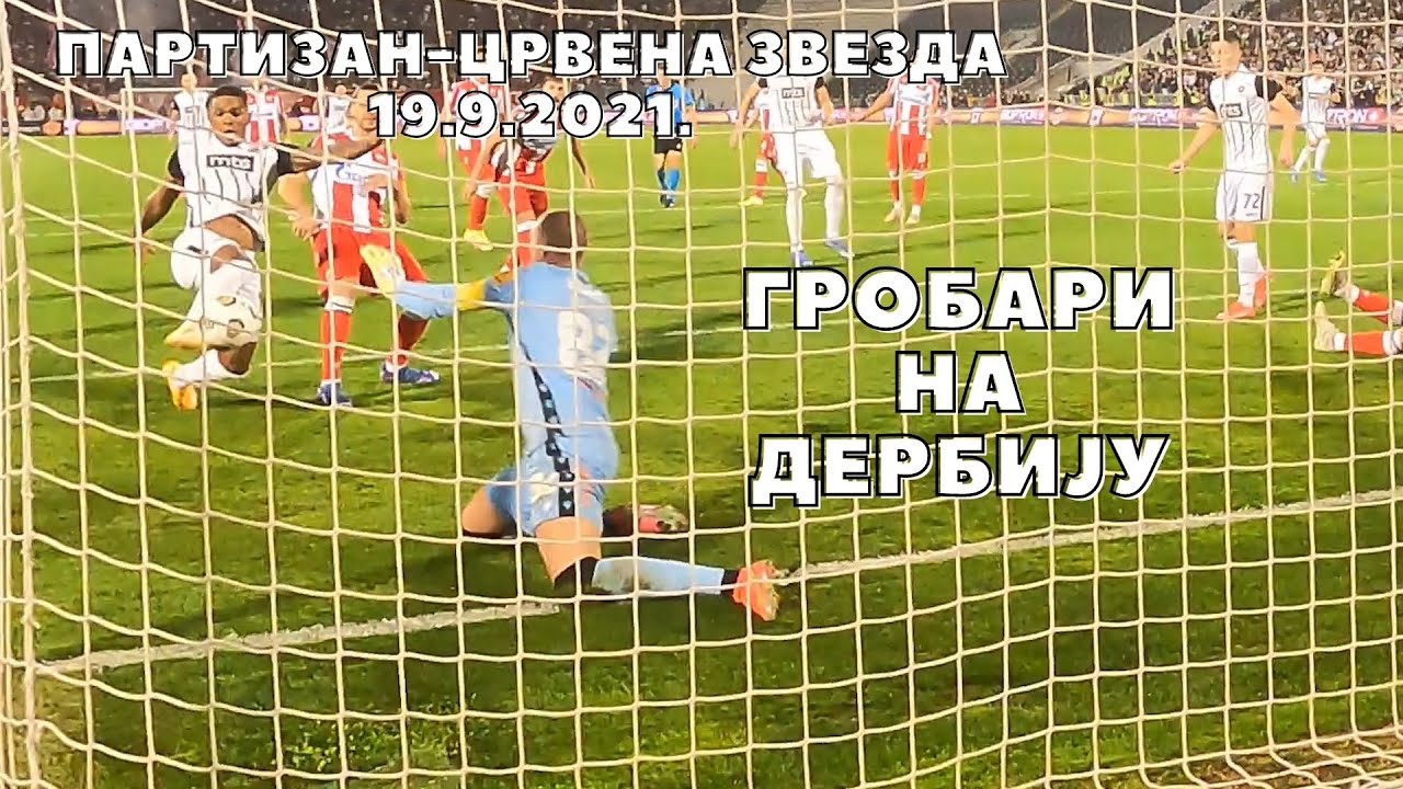 Гробари на дербију |Партизан - Црвена звезда|19.09.2021| Цео снимак навијања