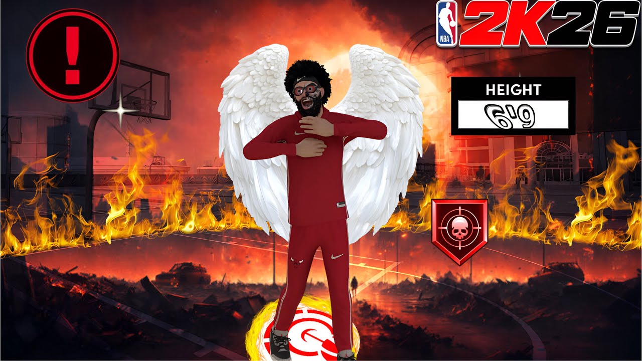 TORCHING DEFENDERS WITH MY 6'9 ISO SNIPER ON NBA 2K26...HE'S A CHEATCODE.