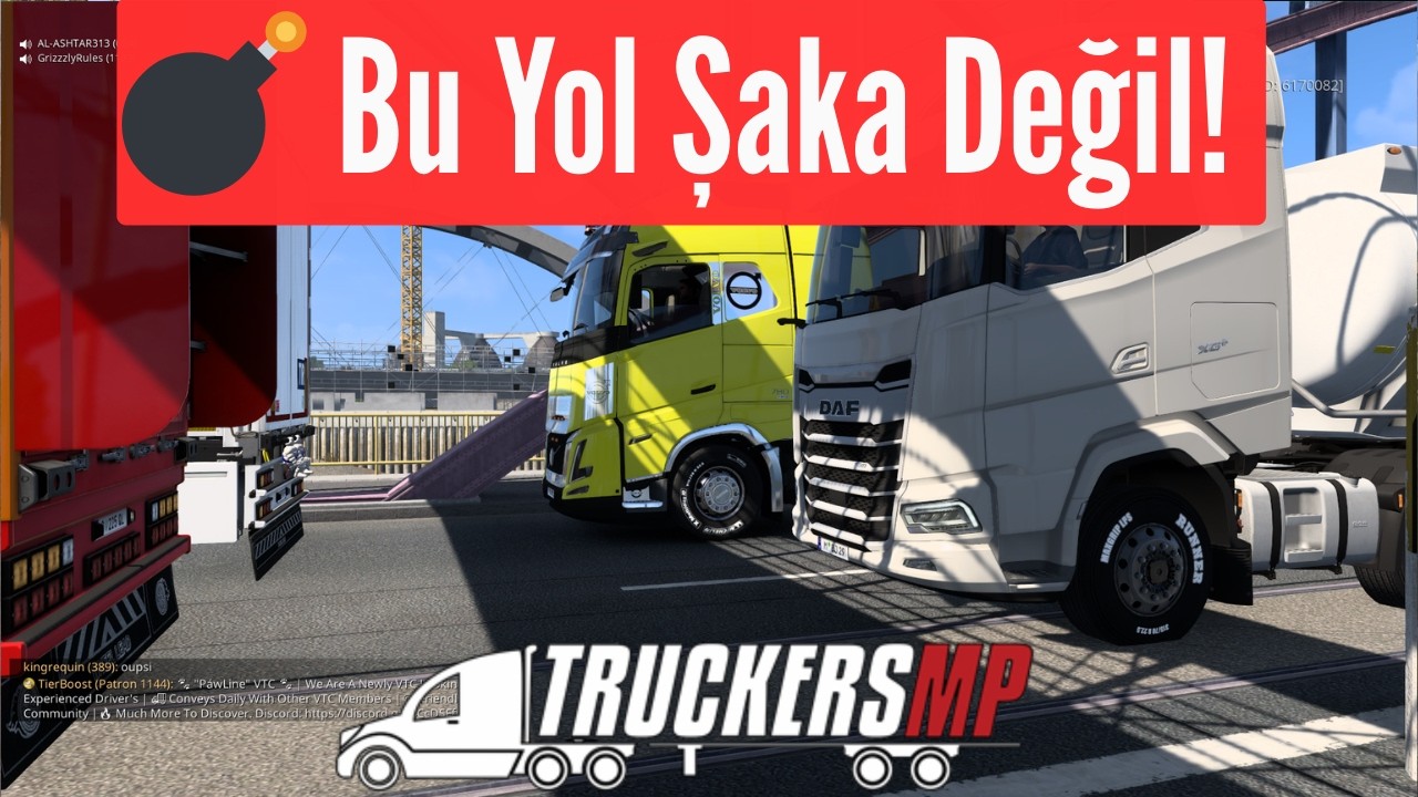 💣 Bu Yol Şaka Değil! ETS2 TruckersMP Calais – Duisburg Canlı