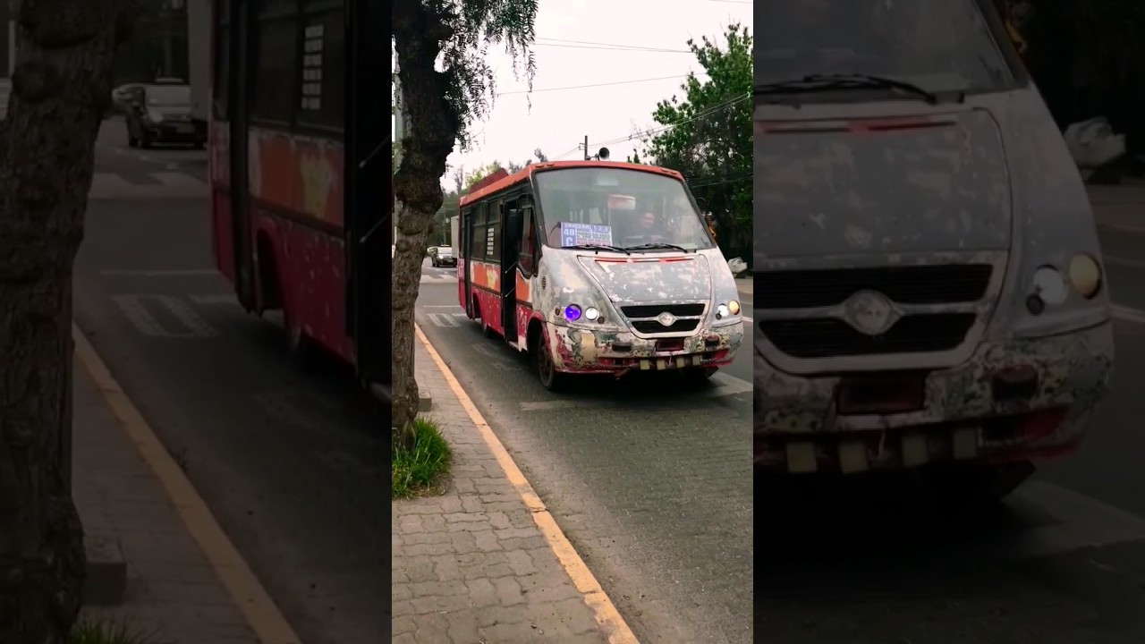 Metalpar Pucar&aacute; 🇨🇱 gran modelo #busologiachilena #buses #transantiago #bus #microsamarillas