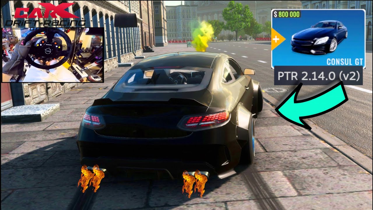 CarX Drift Racing - NEW 850hp Consul GT Wheel vs Controller!! (PTR 2.14.0)