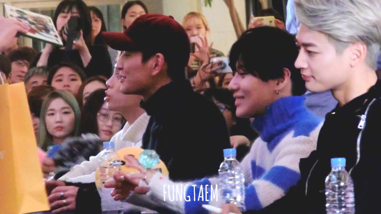[161009]SHINee @Lotte Fansign [♡2Min Focus♡]