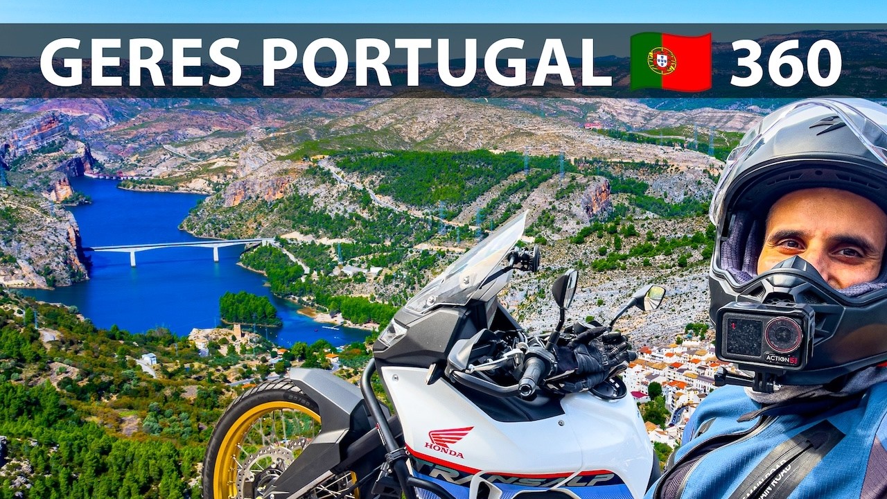 360: Riding through Geres National Park in Portugal 2025 (Insta360 X5)