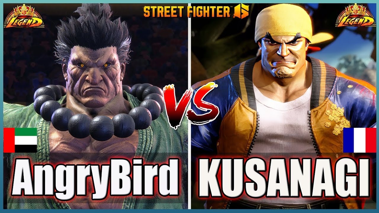 Street Fighter 6 🔥 AngryBird (AKUMA)  Vs  KUSANAGI (RYU) 🔥Best Room Match🔥FightingGameWorldX