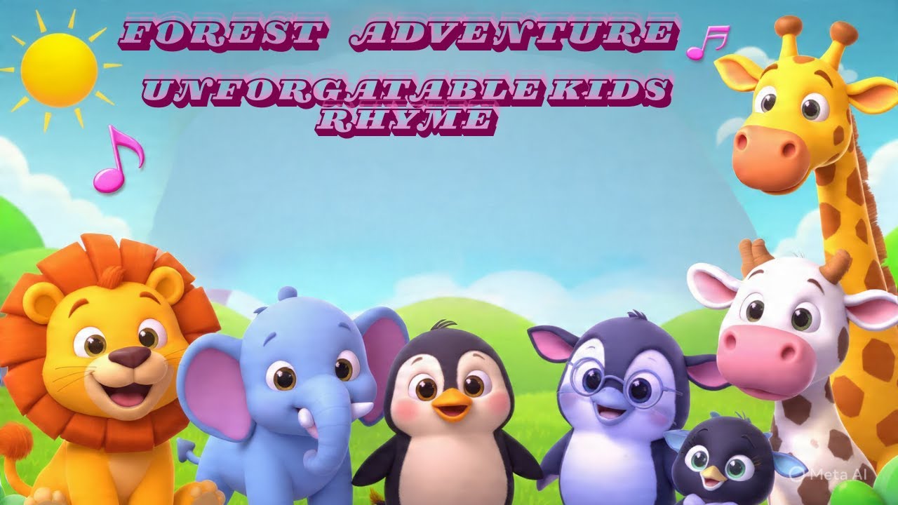 Animal Adventure Rhyme for Kids | Jungle, Ocean, Farm Animals Song | KK Smart Kids Nursery Rhyme