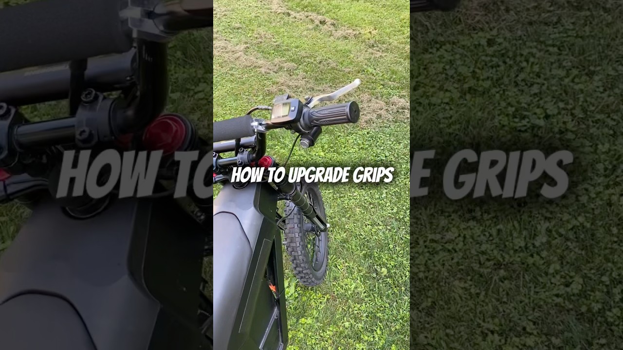 Tuttio Grips Swap #grip #throttle #style