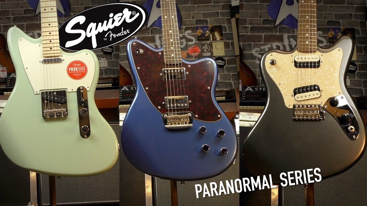 Squier Paranormal Series - Offset Telecaster, Toronado and Super-Sonic