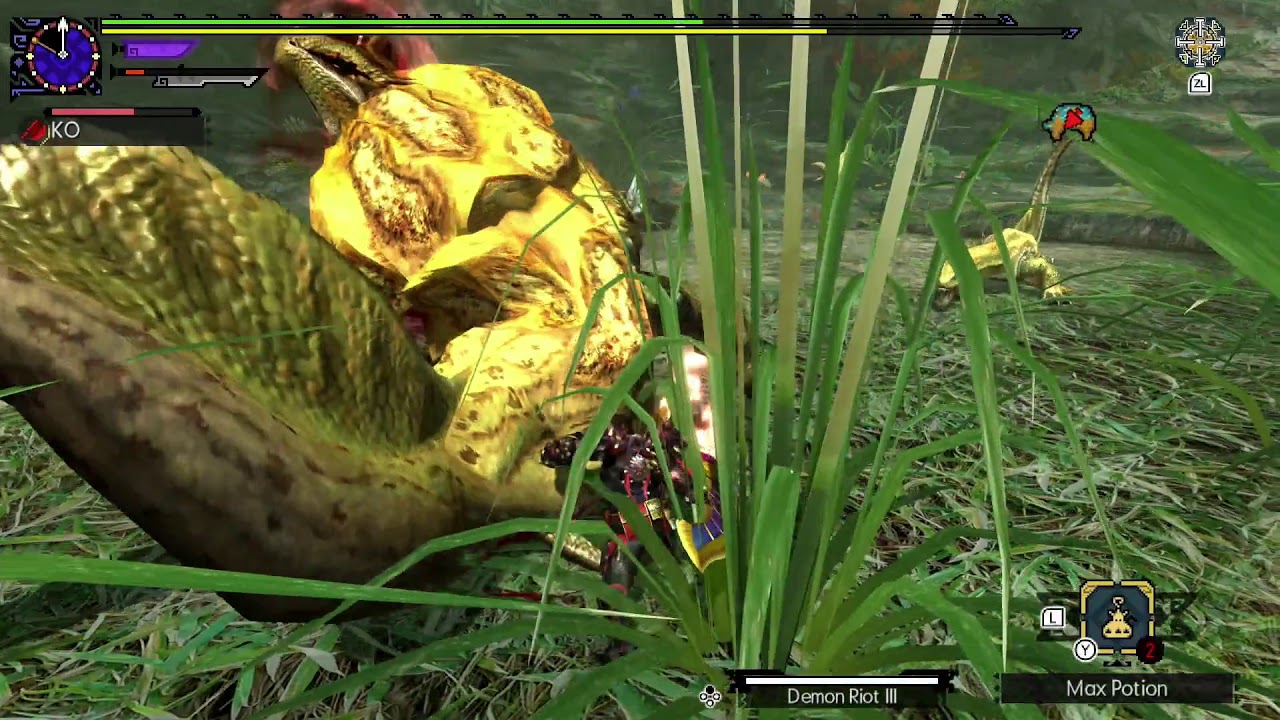 MHGU: G2 Hyper Ludroth 5:05 Valor Switch Axe