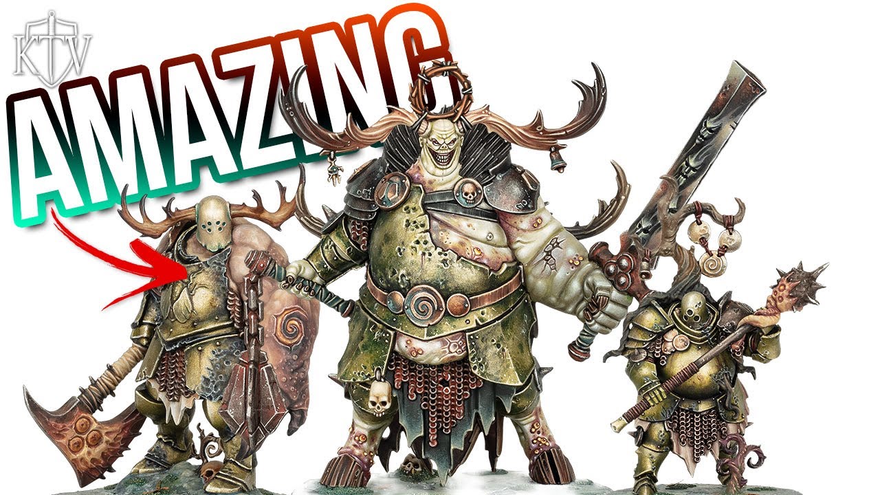 These are some of the best models Nurgle has EVER HAD