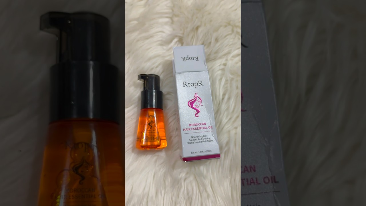 Loreal Hair Color and Absolut Repair Oil - RtopR Moroccan Hair Essential Oil 