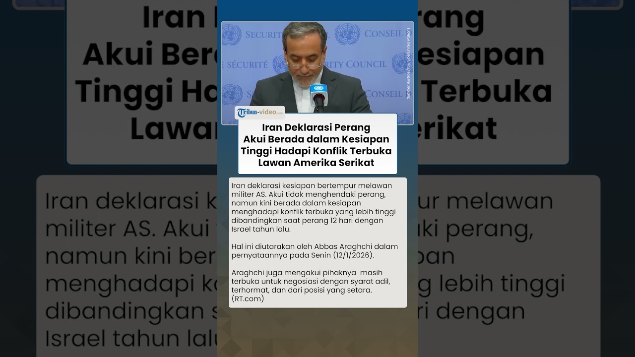 Iran Akui Berada dalam Kesiapan Tinggi Hadapi Perang & Konflik Terbuka Lawan Israel-Amerika Serikat