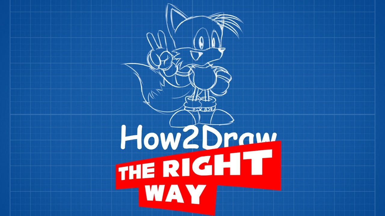 How to Draw Tails (How2Draw THE RIGHT WAY Ep. III)