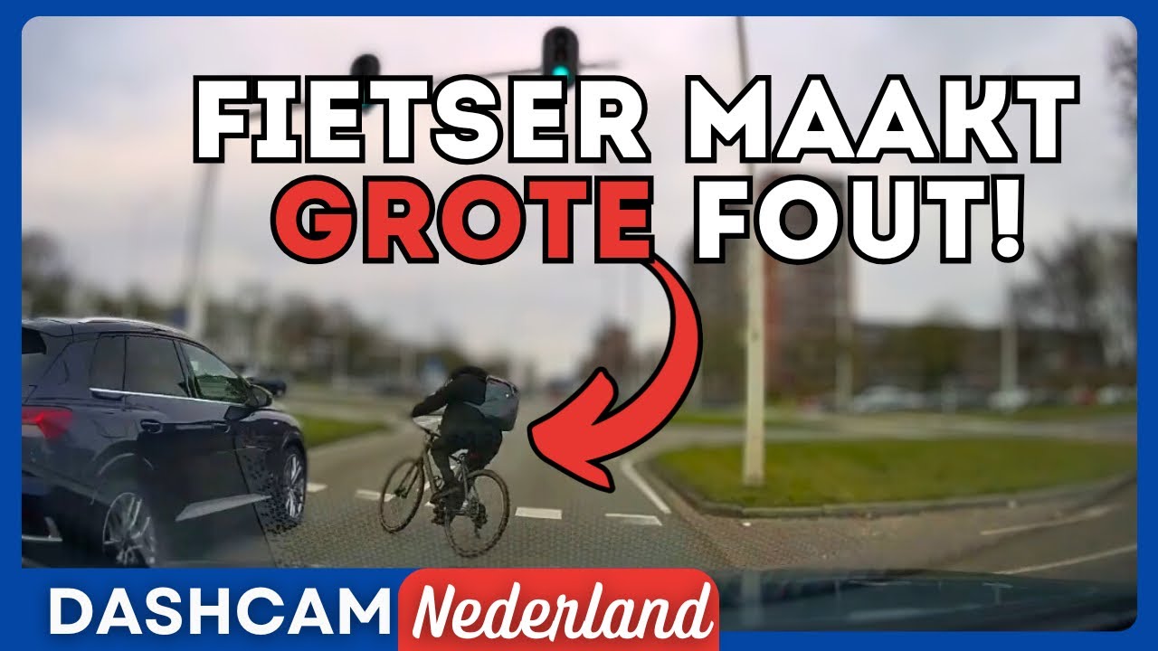 Fietser Maakt Grote Fout! | Dashcam Nederland | Aflevering 24 |