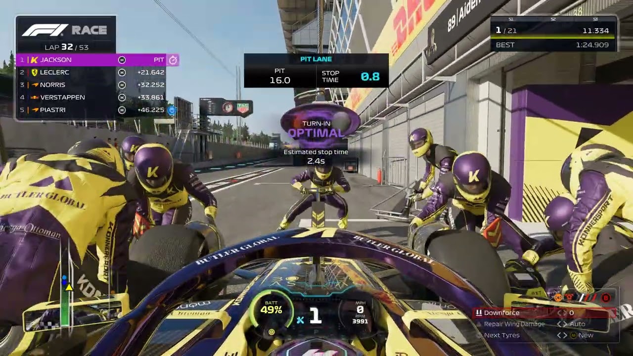 F1 25 - Career Mode - Part 72 - Monza - Race - Part 2