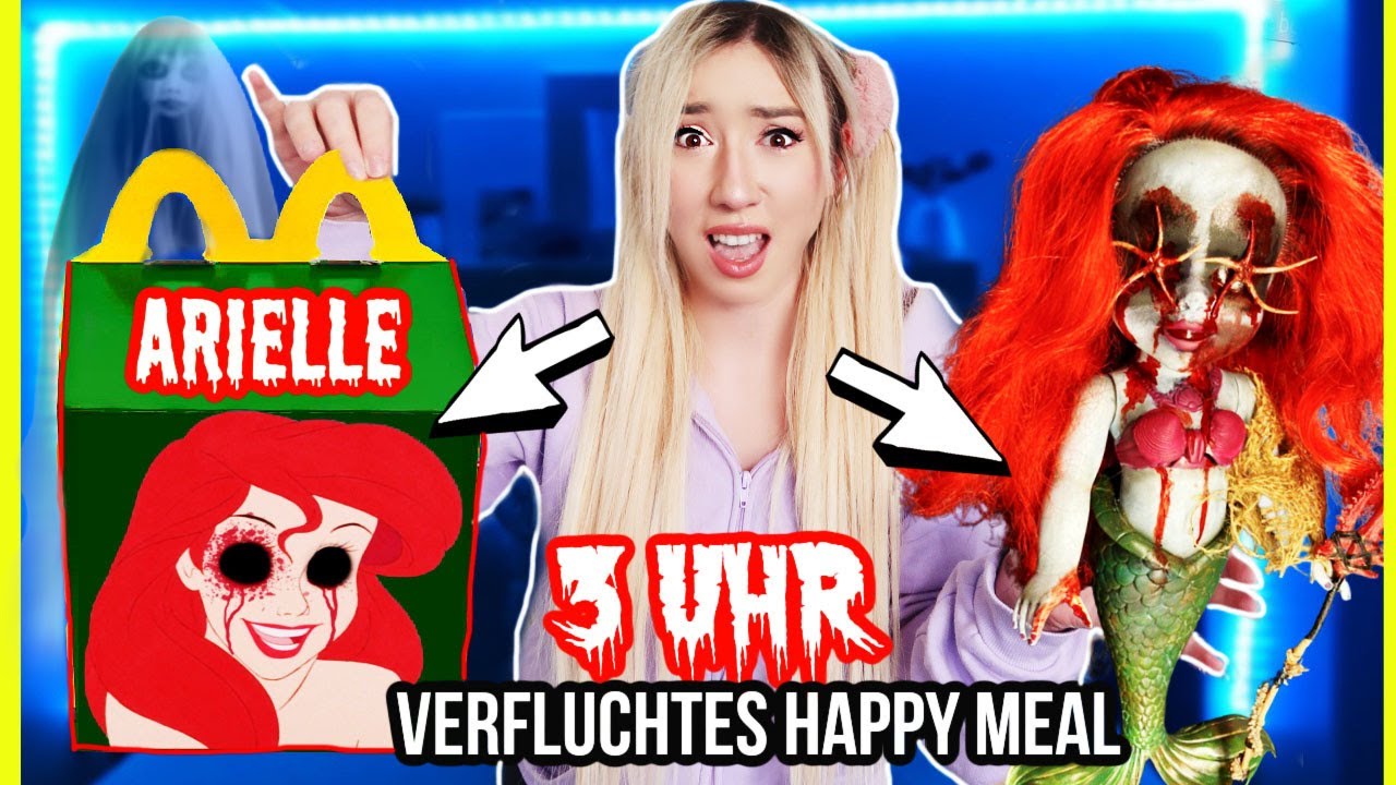 KAUFE nicht ARIELLE die MEERJUNGFRAU aus Kino HAPPY MEAL von Mcdonalds um 3 Uhr Nachts (Hilfe)