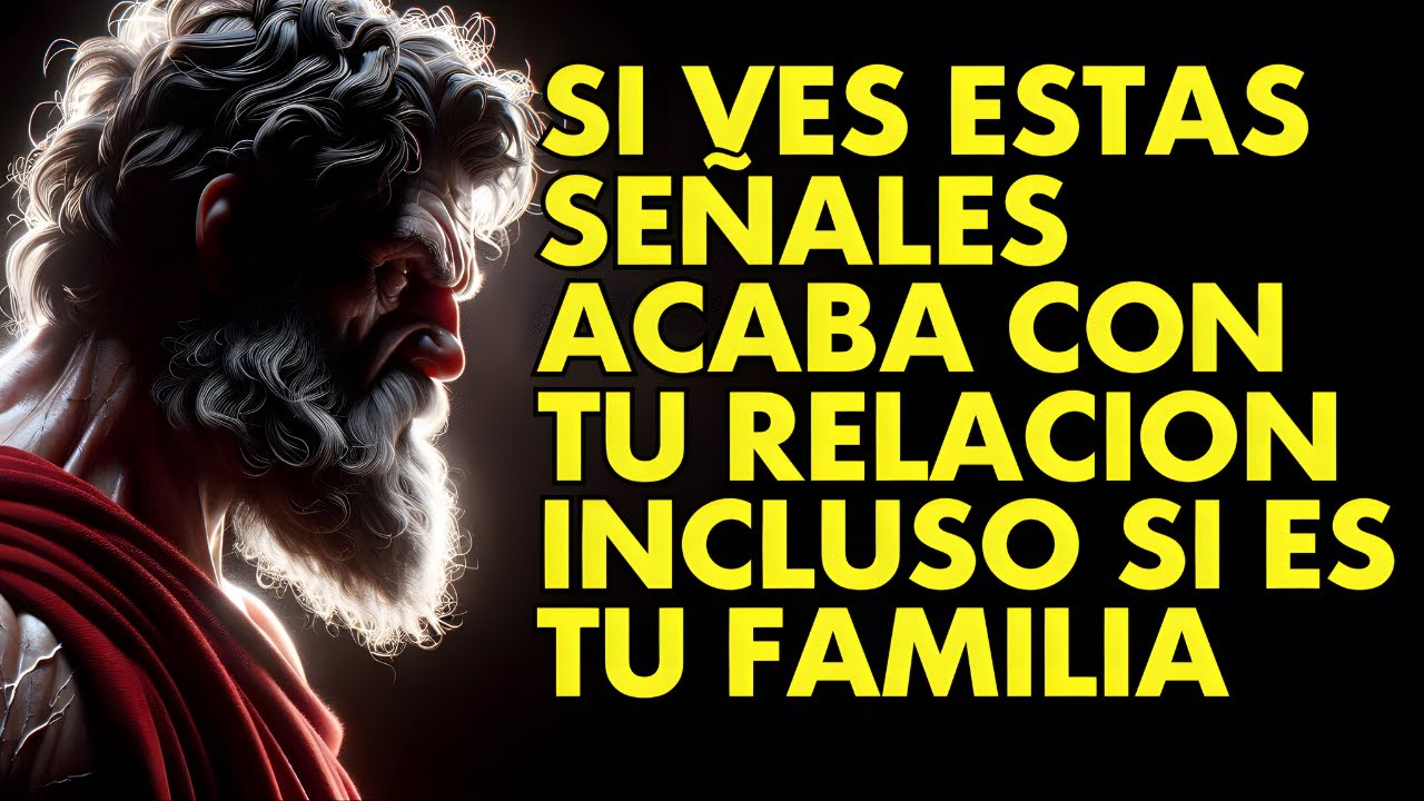 10 SEÑALES QUE DEBERÍAS CORTAR LAZOS, ¡INCLUSO CON LA FAMILIA O AMIGOS! | ESTOICISMO