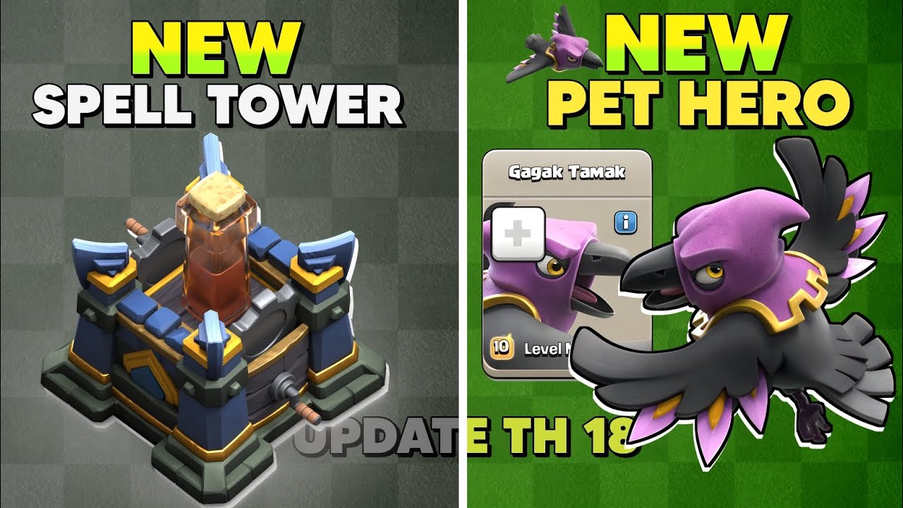 Pet Hero Baru, Menara Mantra Baru, Hingga Penambahan Level Baru Di Th 18