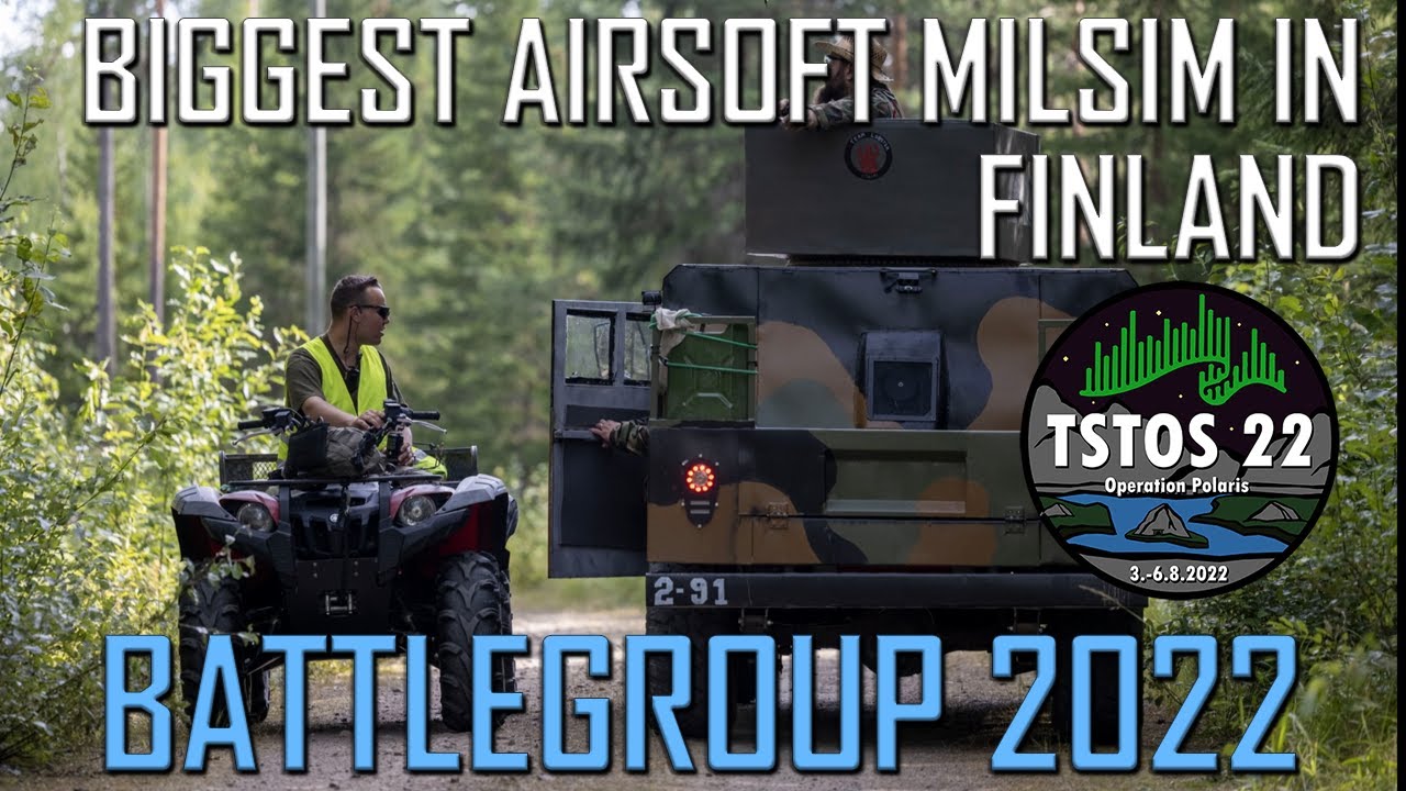Biggest airsoft milsim event in Finland: TSTOS 22: Operation Polaris, 3.-6.8.2022 - TEASER
