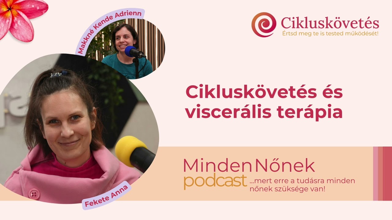 Minden Nőnek 15. | Cikluskövetés és viscerális terápia - Fekete Anna