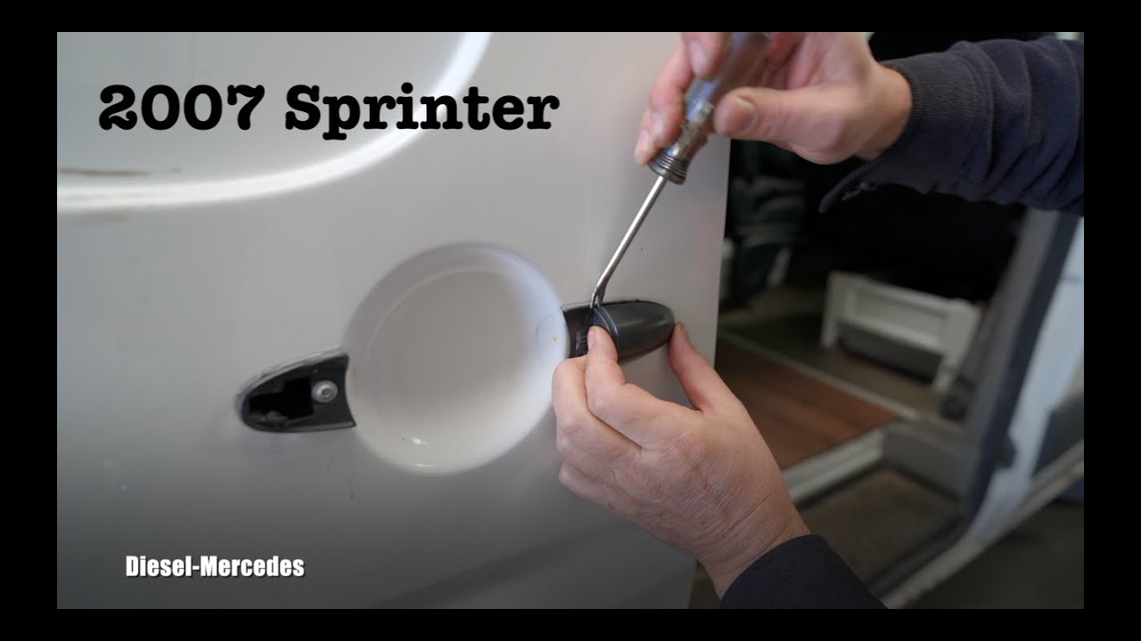Замена ручки раздвижной двери Sprinter