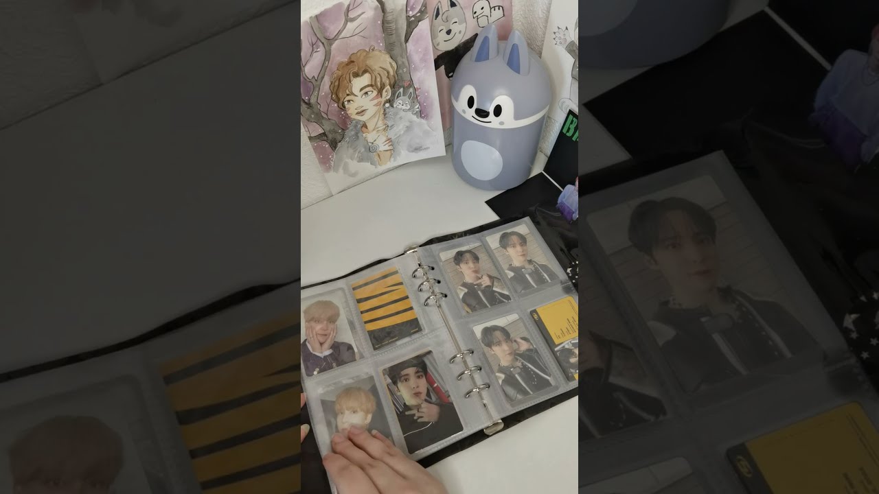 K-POP SHORT : Photocards collection - Yunho (ATEEZ) photocards binder | Part 1