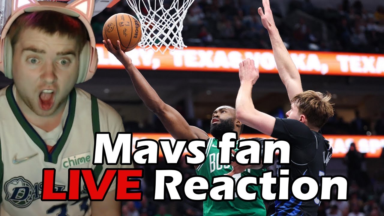 Mavs fan LIVE reaction to Celtics vs Mavs 2/3/26!!