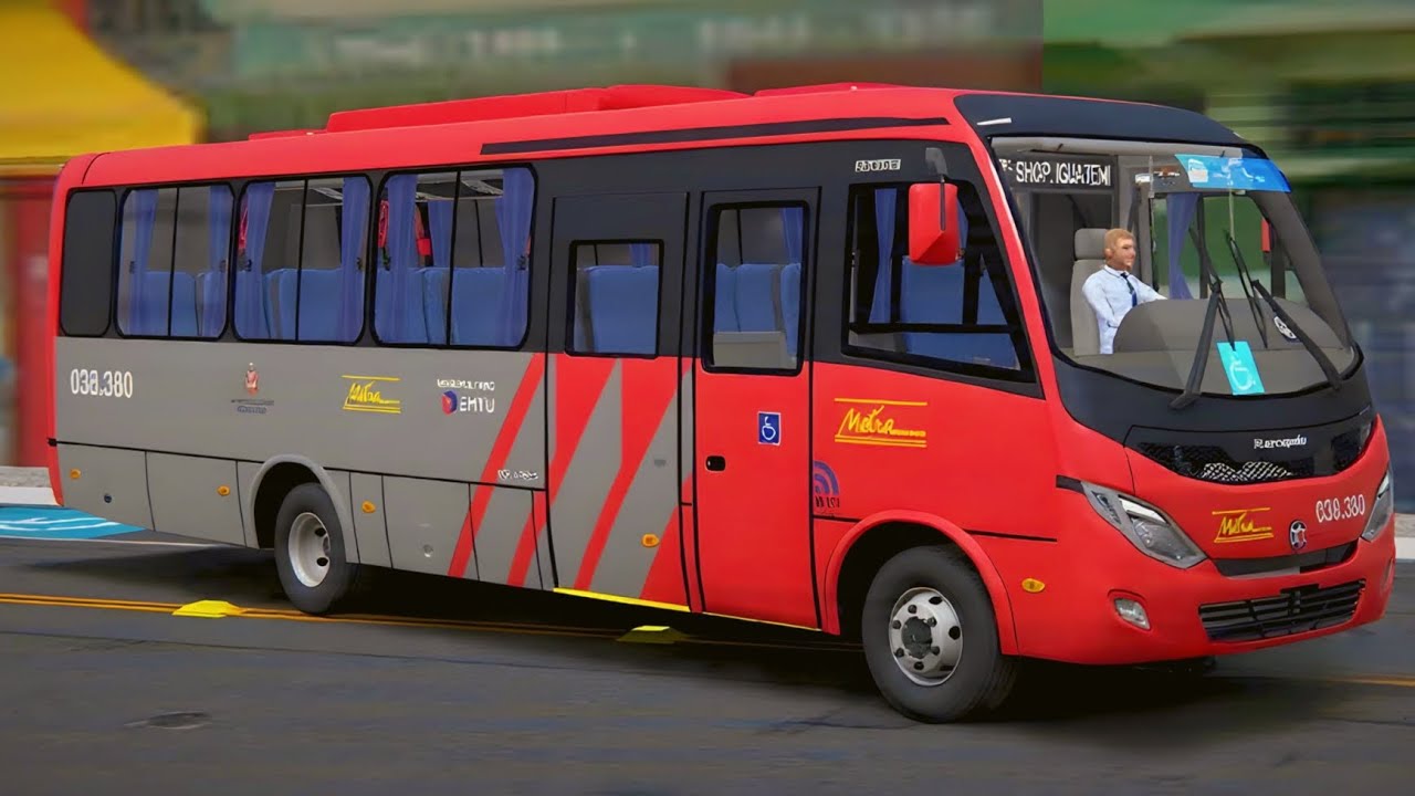 Skin Metra Seletivo Fictício - Marcopolo Senior VW 11.180s
