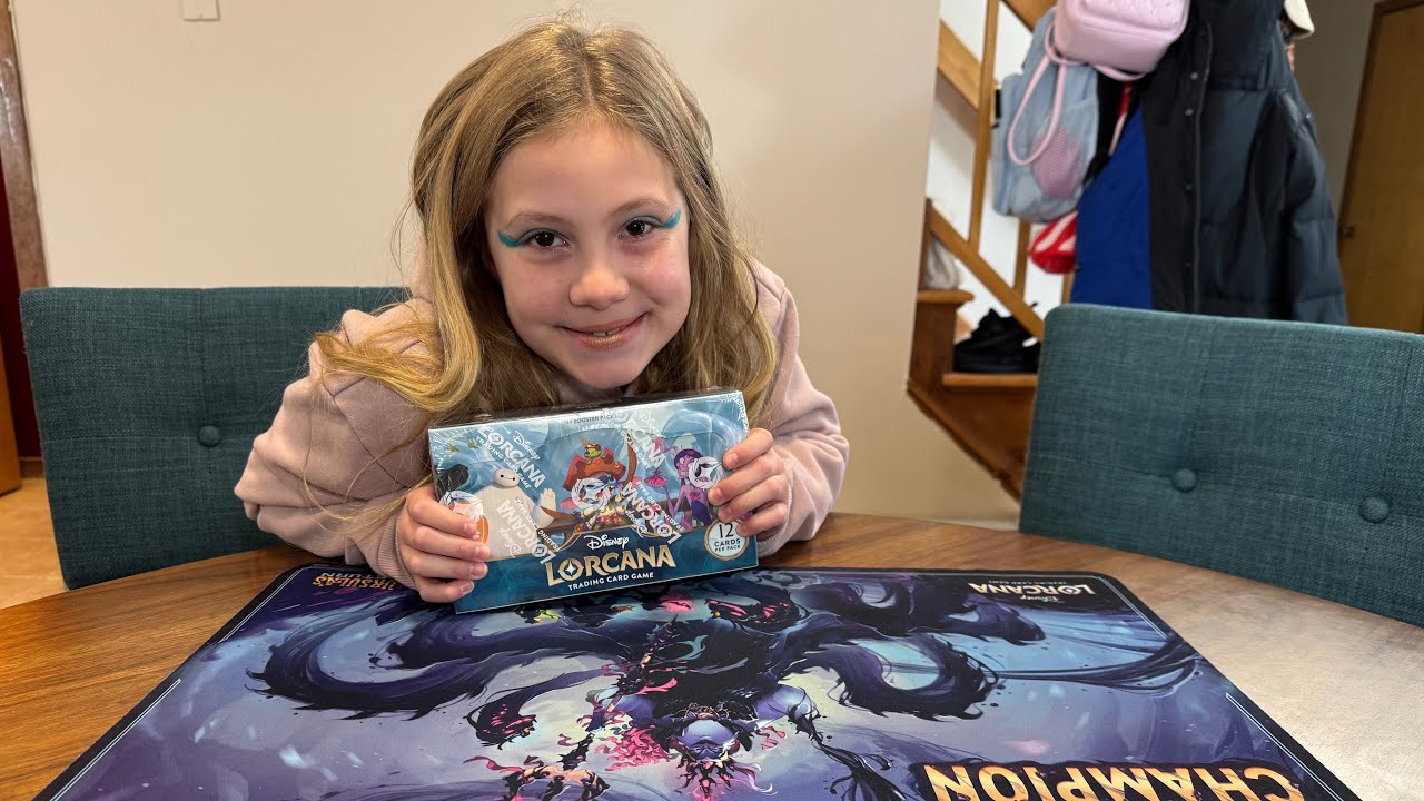 Disney Lorcana - Azurite Sea Booster Box Opening Unboxing!