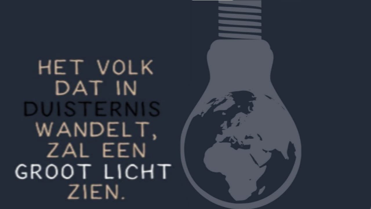 Preek I Het volk dat in duisternis leefde, zag een schitterend licht I Jurjen ten Brinke