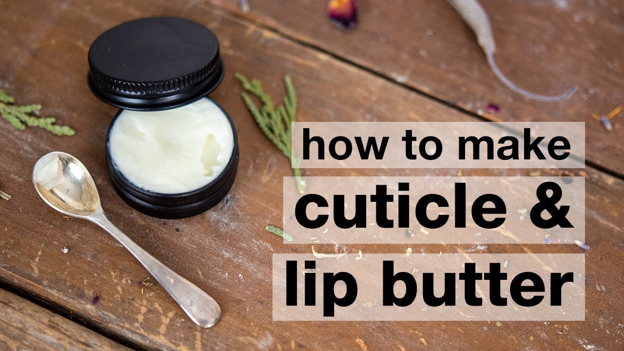 How to Make DIY Watermelon Mint Cuticle & Lip Butter