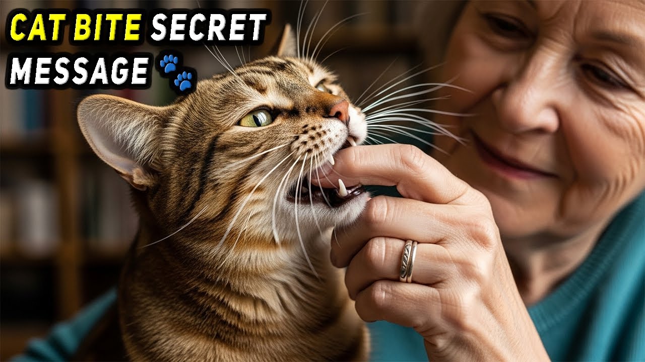 If Your Cat Bites, Don’t Ignore This Hidden Message 🐱