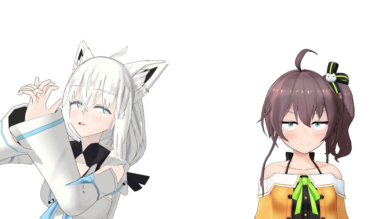 【MMD】 Shirakami Fubuki Trumpet MEME (Again)【Hololive】