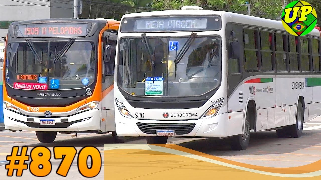 #870 - ONIBUS RECIFE - Av. Agamenon Magalhães com muitos ônibus nessa bela movimentação