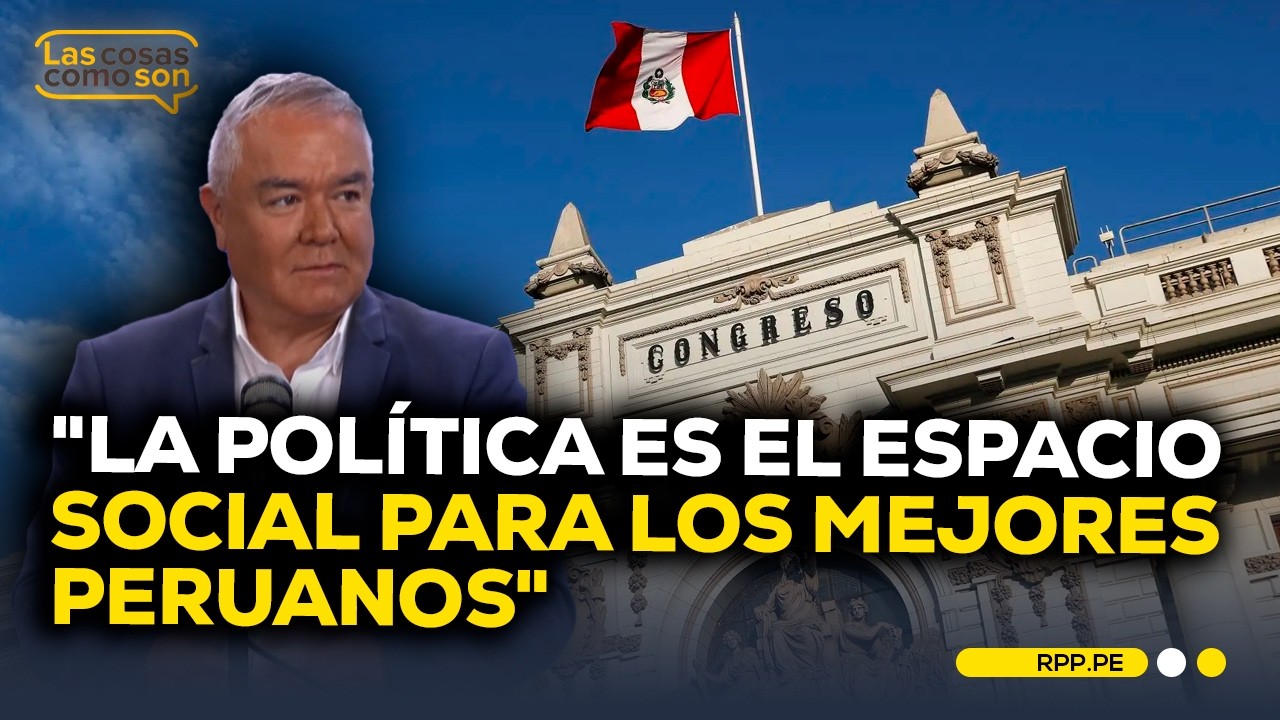 Mario Núñez propone cambiar requisitos para postular a cargos públicos #LASCOSASRPP
