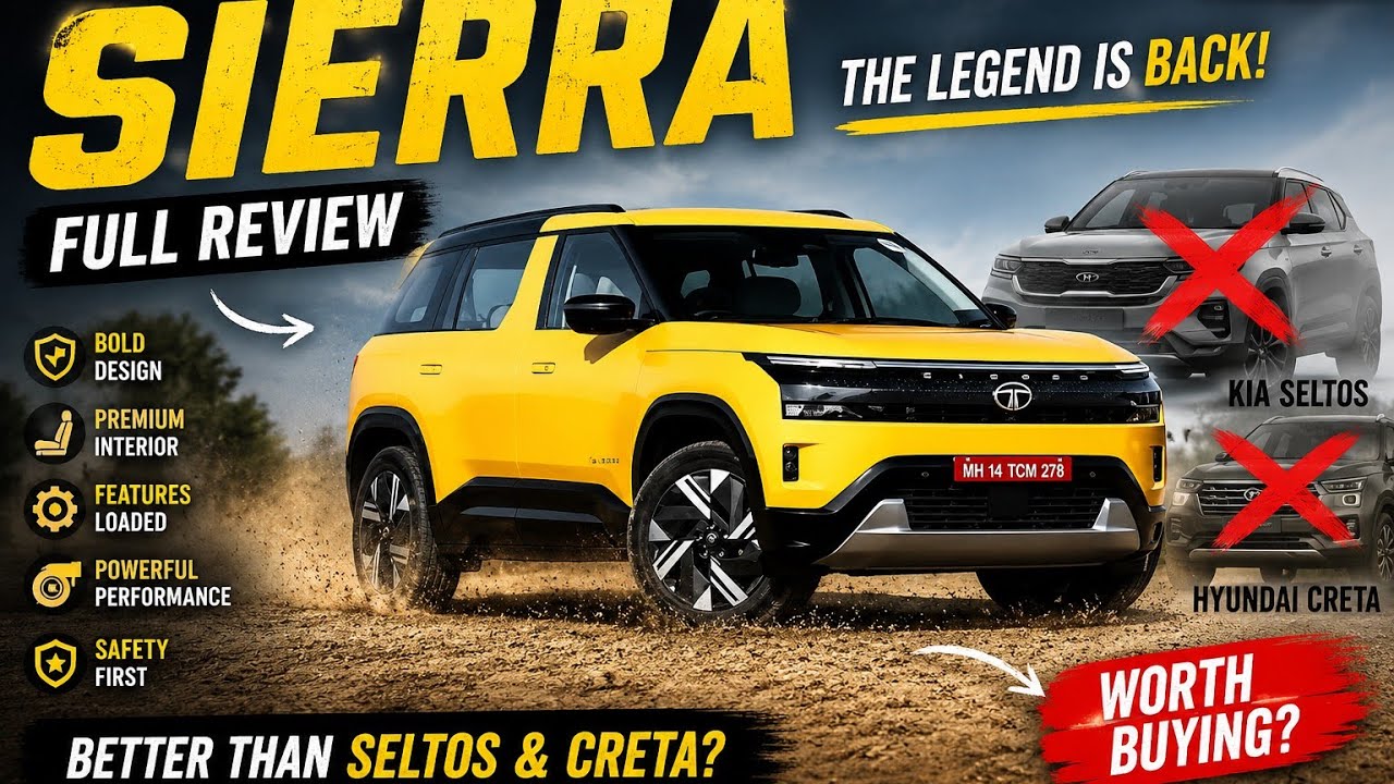 BuyafterseeingthisTATASIERRA2026PUREVARIANTDETAILREVIEWfristintelugu#TATA#SIERRA#review#legendreturn