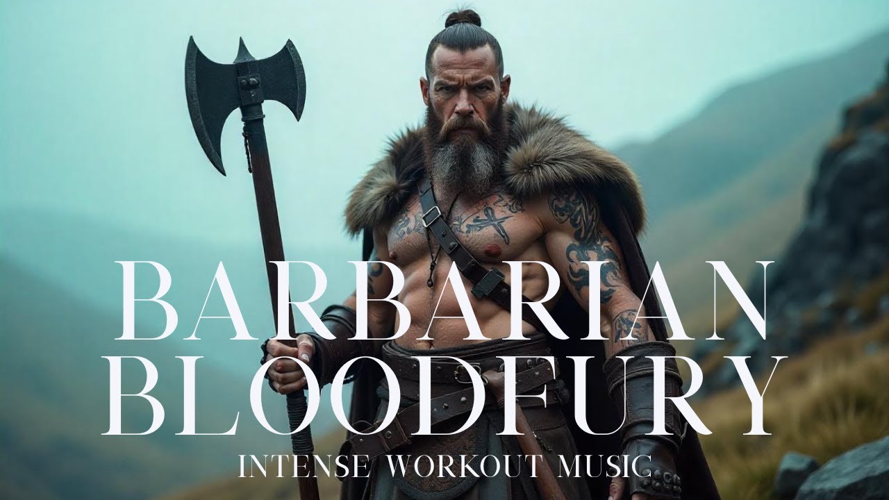 Top Workout Music 2025 – Best Songs for Gym Training -BARBARIAN BLOODFURY-