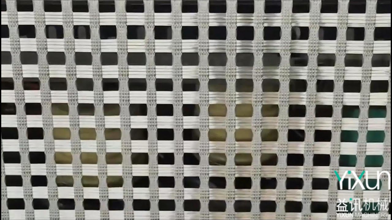 YRS3-M-V | Bi-Axial Warp Knitting Machine | Weft-Insertion Machine | GEOGRID 